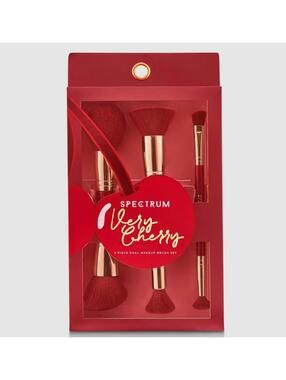 Spectrum Very Cherry 3-Piece Dual Ended  Brush Set MSRP $40